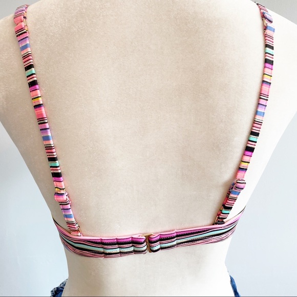 Victoria’s Secret | striped bikini top multi color - Picture 6 of 12